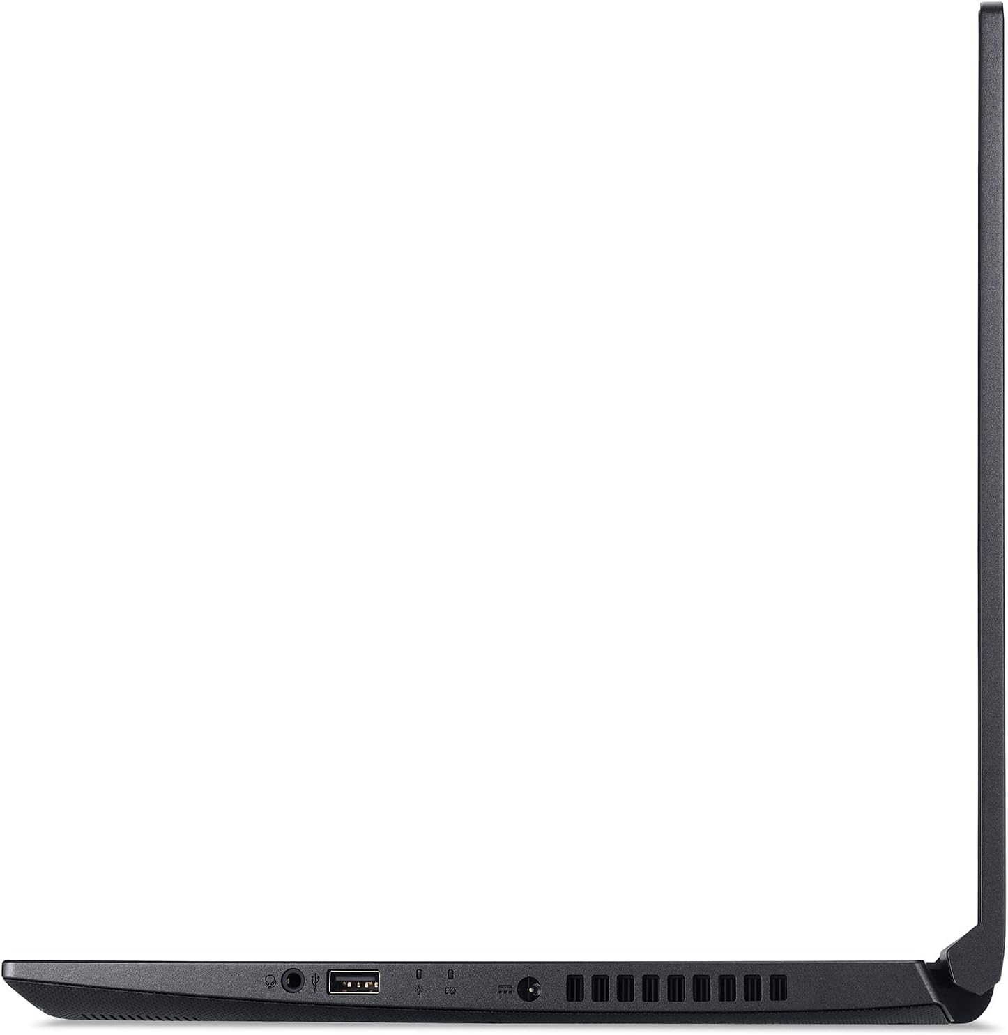 Acer Aspire 7 A715-43G-R7JL Notebook Gaming, Processore AMD Ryzen 5 5625U, RAM 16 GB DDR4, 512 GB PCIe NVMe SSD, Display 15.6 FHD IPS 60 Hz LCD, NVIDIA GeForce RTX 3050 4 GB GDDR6, Windows 11 Home