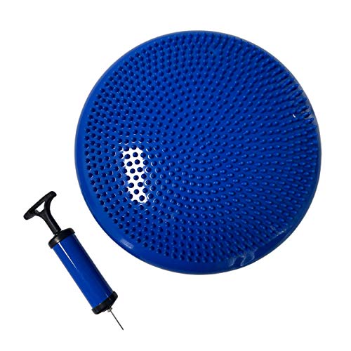 Critical Bench Inflatable Balance Disc Wobble Cushion – Core Stability, Balance Training, Posture Support & Fitness Exercise Seat – Ideal for Fitness Routines and Posture Correction.