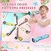 20 Pcs Classic Kaleidoscopes Educational Toys for Party Favors Fun Kaleidoscope Toy for Stock Stuffers Bag Fillers Birthday Party School Classroom Prizes, Random Colors (Summer)