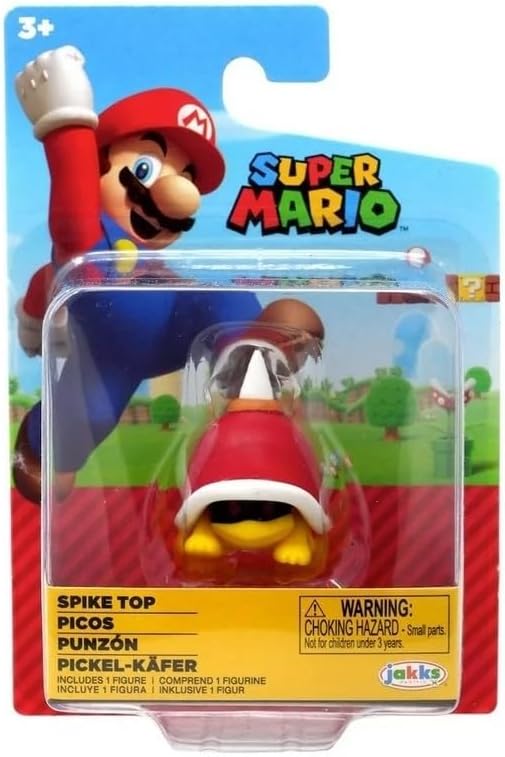 SUPER MARIO 2.5 inch Mini Action Figure - Spike Top - Packaging May Vary