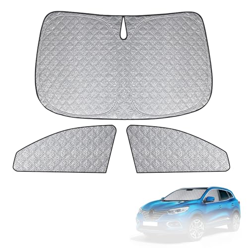 Pare-soleil pare-brise anti chaleur pour Renault Kadjar rideau occultant intérieur cabine conducteurs
