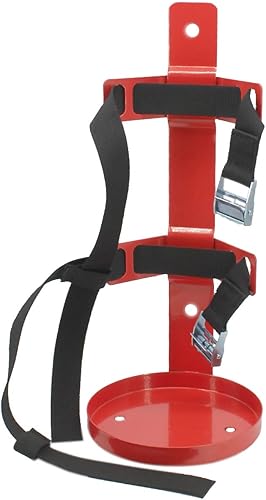 Soporte para extintor de incendios, resistente, compatible con extintores de incendios de 5 libras