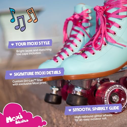 Moxi Beach Bunny Roller Skates