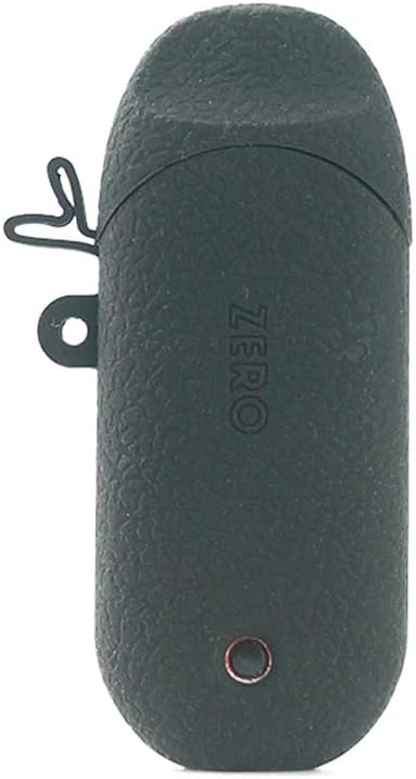 Anti-Slip Protective Silicone Case Skin Rubber Cover Wrap Shield for Vaporesso Renova Zero (Black)