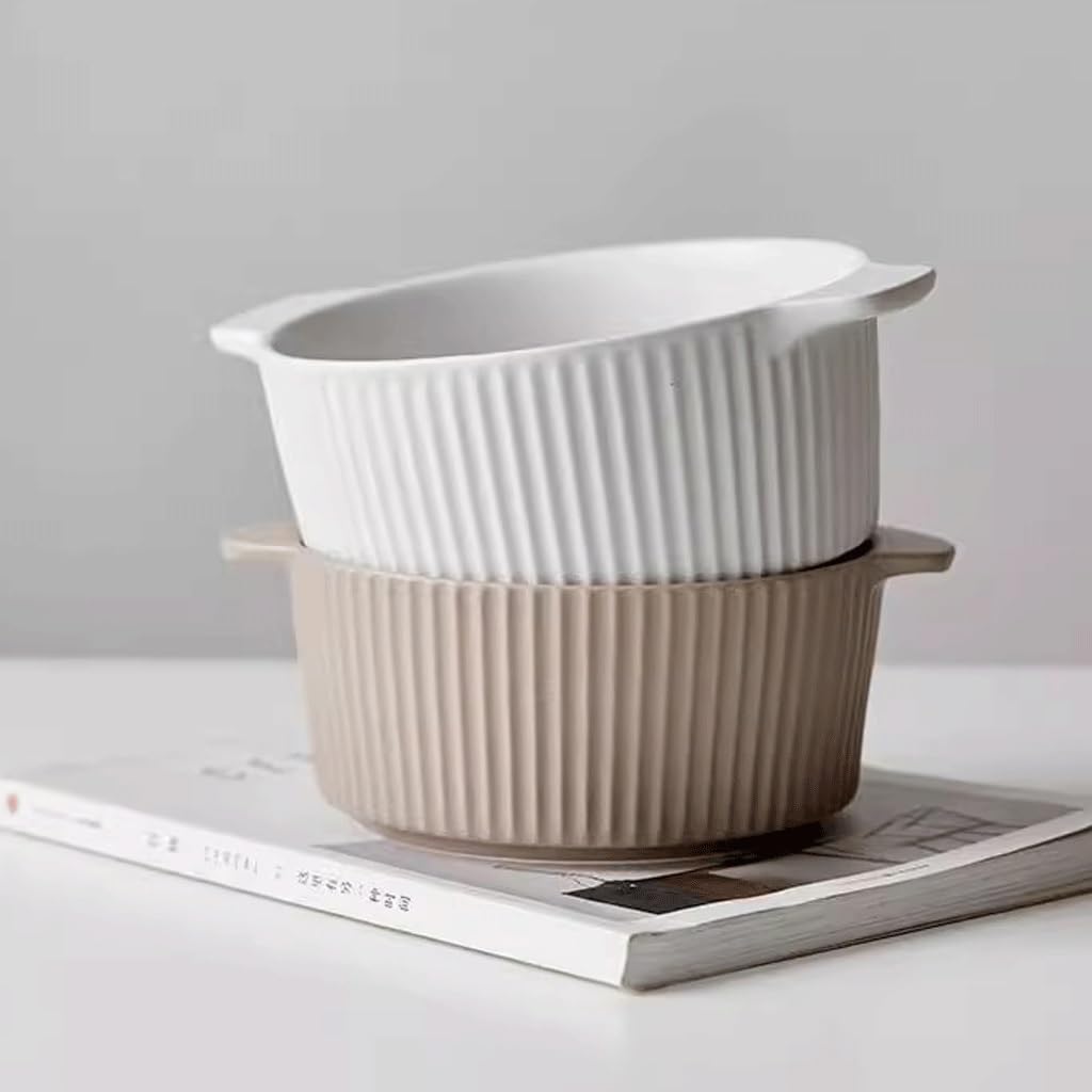 Miski do zupy ceramiczne podwójne ucho miska na zupę duża domowa zupa makaron miska duża miska na zupę miska na makaron miski obiadowe (1)