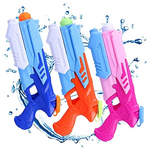 Water Guns for Kids,3 Pack Super Water Blaster 600CC Large Capacity Soaker Squirt Guns, Summer Swimming Pool Beach Party Favors Water Outdoor Fighting,Toy for 3 4 5 6 7 + Year Old Adults Boy Girl Gift