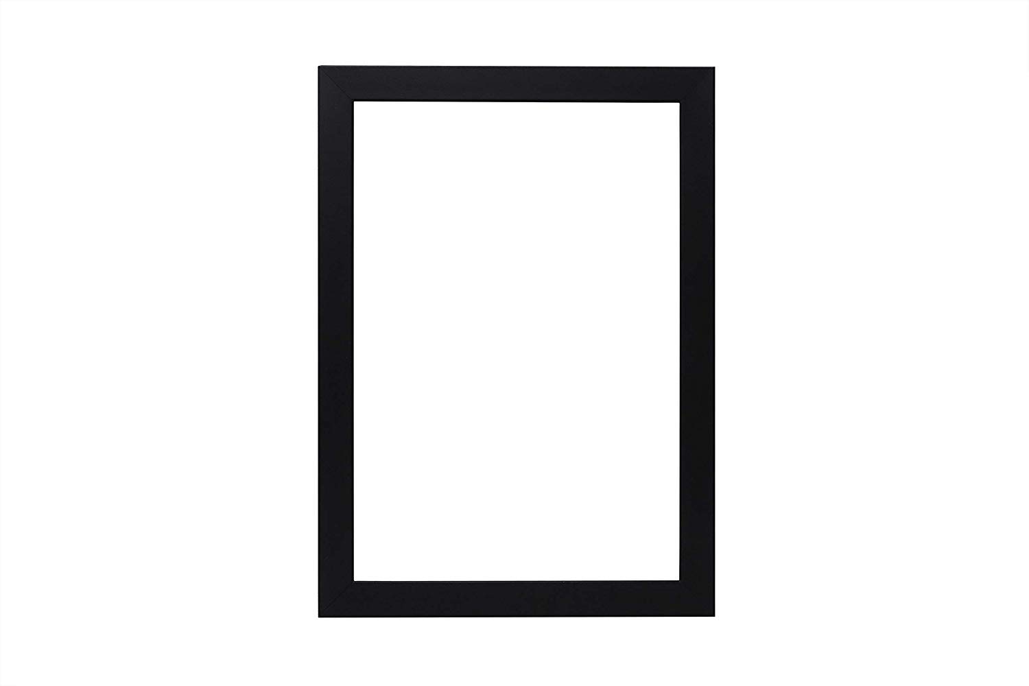 Memory Box Rainbow Premium Wood Range Picture/Photo/Poster frame with Perspex Sheet - (40 x 50cm) Black 15.7" x 19.6"