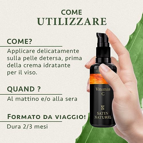 Siero Vitamina C + Acido Ialuronico Viso 100ml +