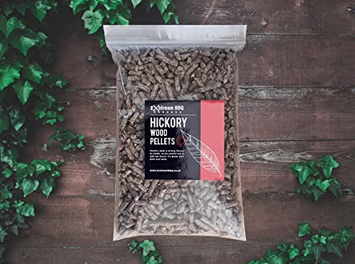 Exstream BBQ Hickory 1 Litre (Approx 610g) Pellet For Use With Ninja Woodfire Grill - Resealable Bags