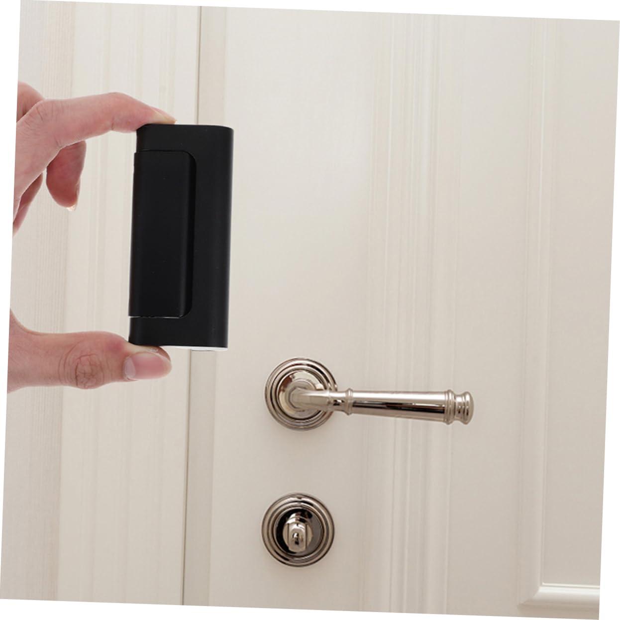 Lurrose 4pezzi Serratura Sicurezza Per Porta Ingresso Design Semplice e e Ufficio Facile Da Installare e Resistente