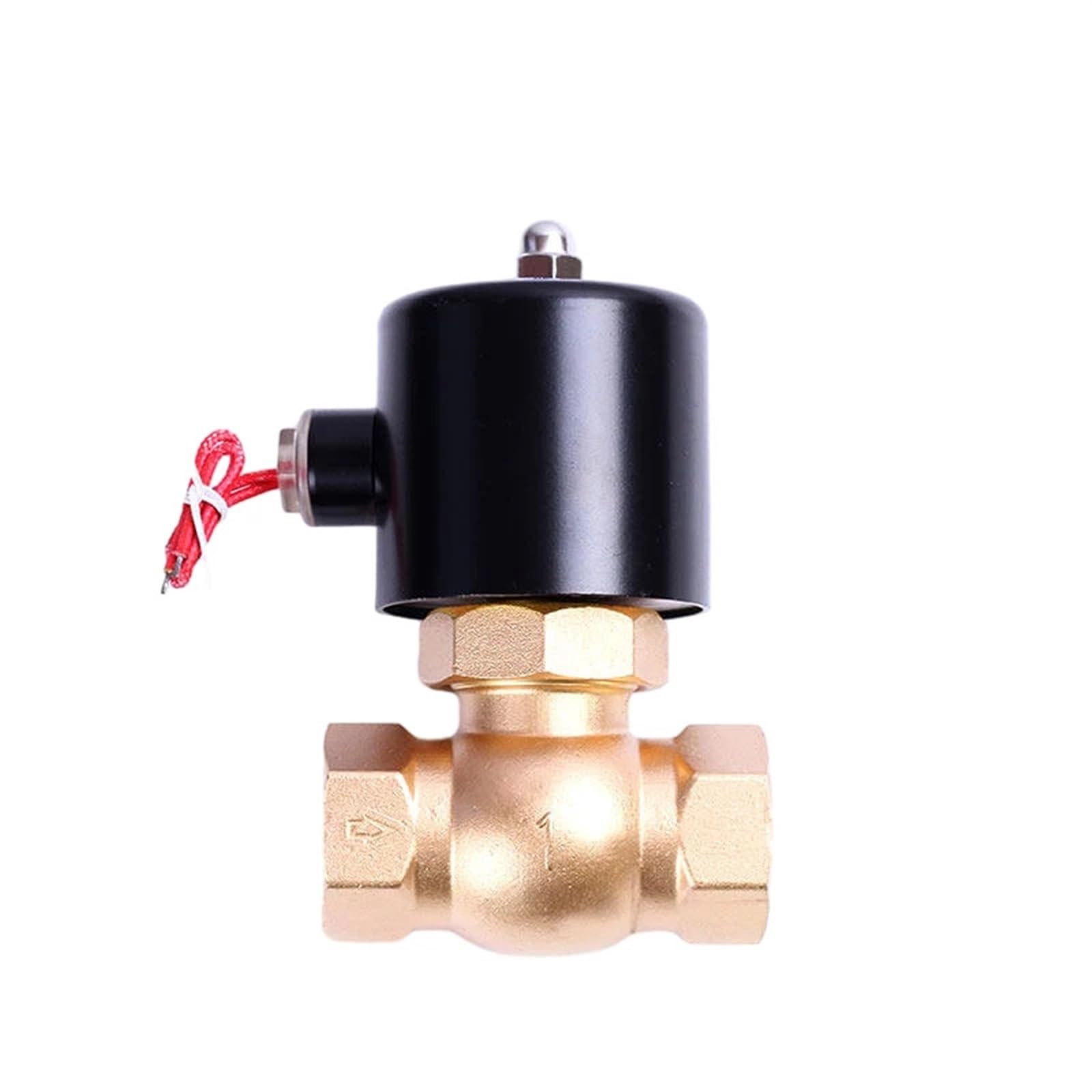 1" High Temperature Steam Solenoid Valve Normally Closed Brass Two Way Internal Thread Electric Valve 220V 110V 24V 12V(BSP-240VAC)