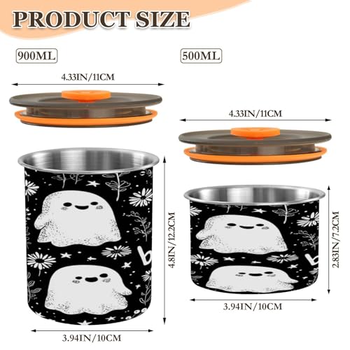 Envase para café acero inoxidable 500 ml miniatura 2
