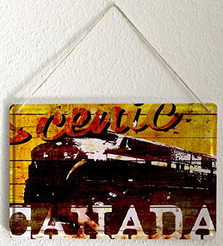 Leotie Since 2004 Tin Sign Metal Plate Decorative Sign Home Decor Plaques Metal Plate M.a. Allen Retro Landscape Canada Nostalgic Decoration #TOP2