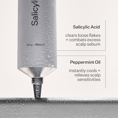 Act+ Acre Cold Processed Salicylic Acid Exfoliator | For Loose Flakes, Excess Oil, Scalp Build-Up | Salicylic Acid, Papaya, Peppermint | Balance, Soothe | Vegan, Color Safe, Fragrance-Free | 2 Fl Oz