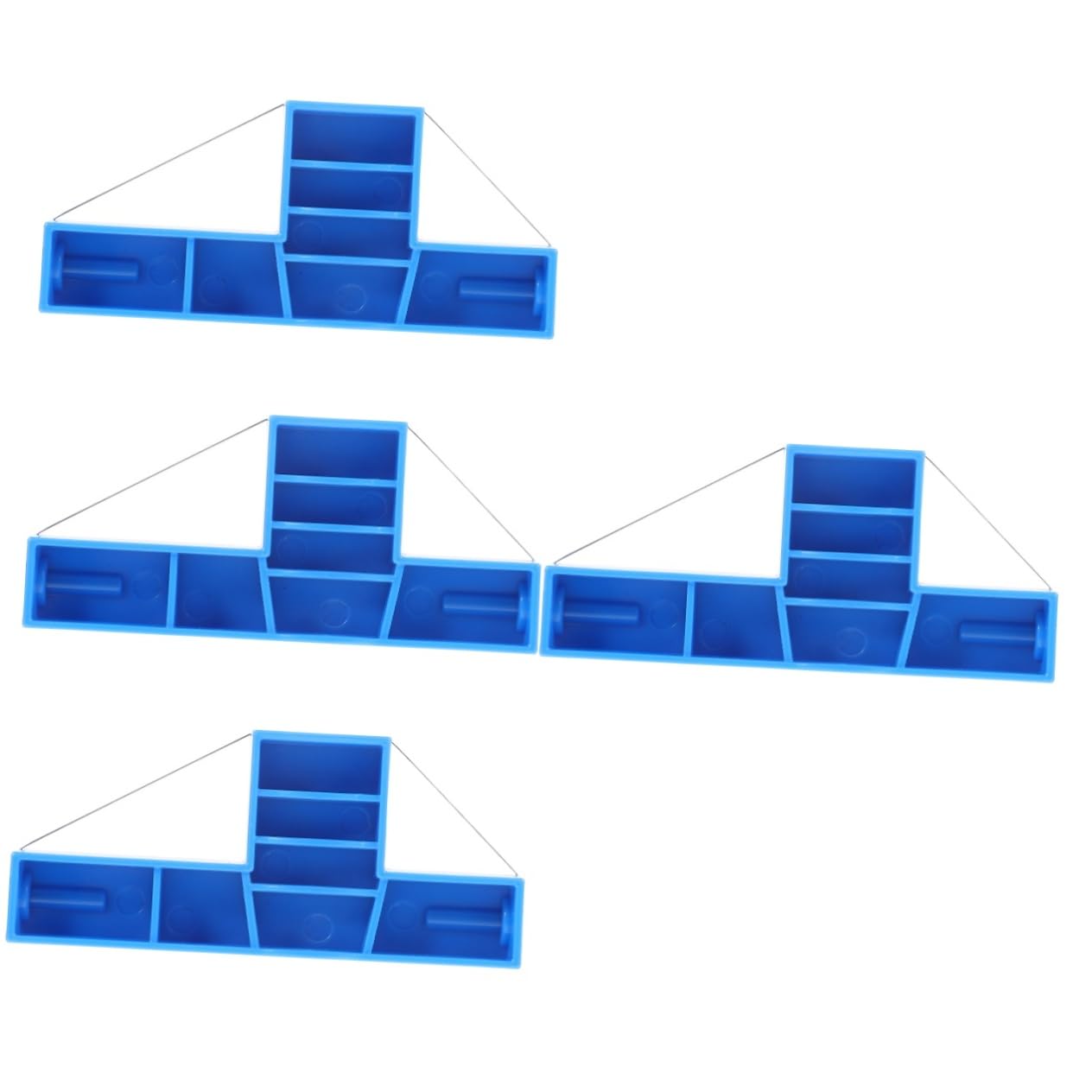 NUOBESTY 4pezzi Utensile per Modellazione Argilla Ceramica Taglierina Angolare Plastica Leggera per Scolpire e Rifinire Opere Arte Argilla per Principianti e Professionisti