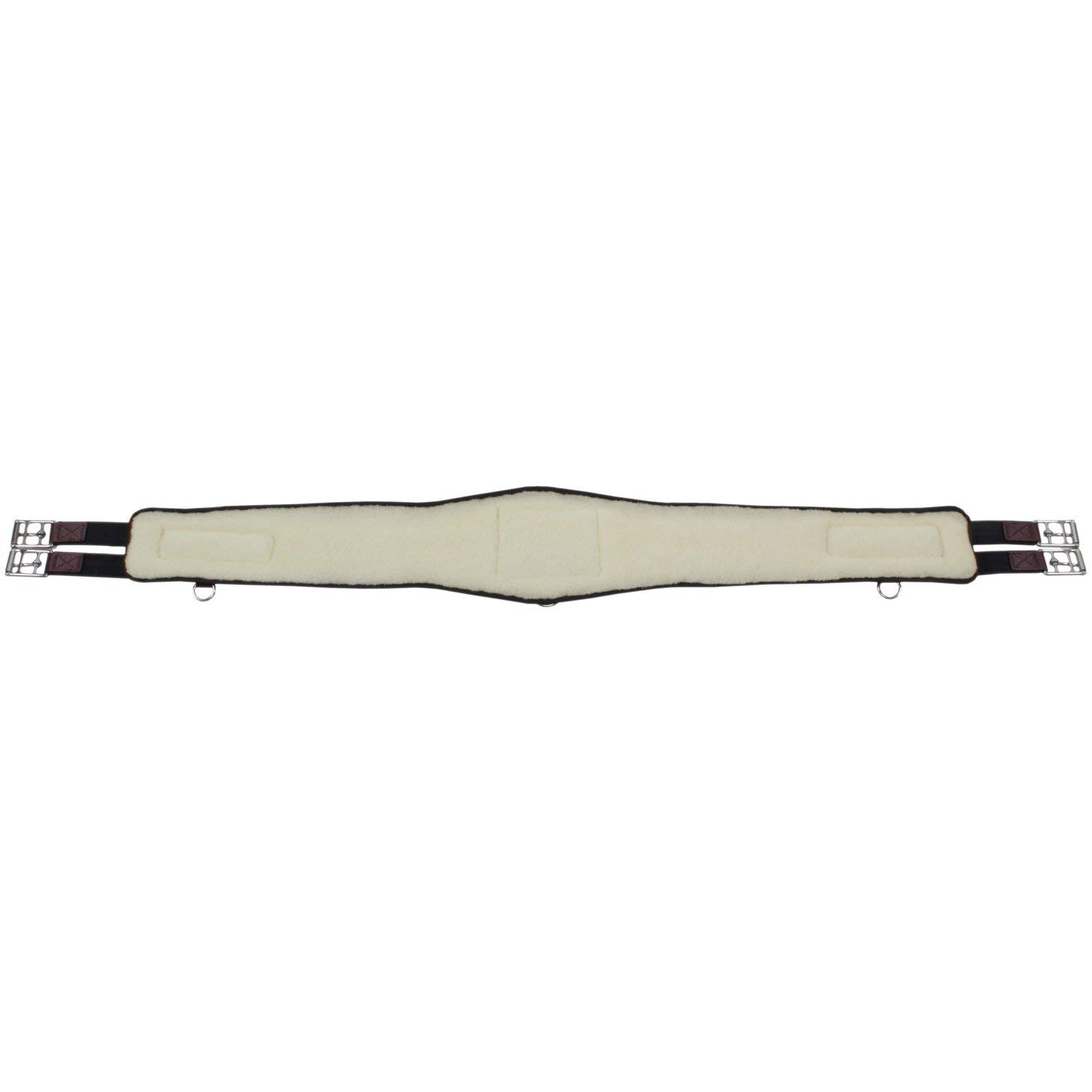 EquiFit, Schooling Girth W/Sheeps Wool Liner, Brown, 48