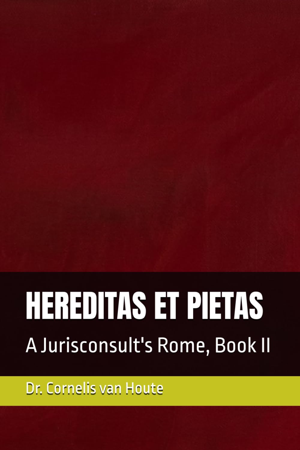 HEREDITAS ET PIETAS: A Jurisconsult's Rome, Book II: 2 (Roman Law Series)