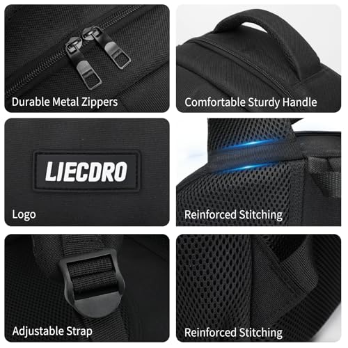 Backpack for Men, School Backpack for Boys Teens, 15.6 inch Laptop Back Pack with USB Charging Port, Backpacks for School Business Work College Travel, College Book Bag, Black Bookbag3