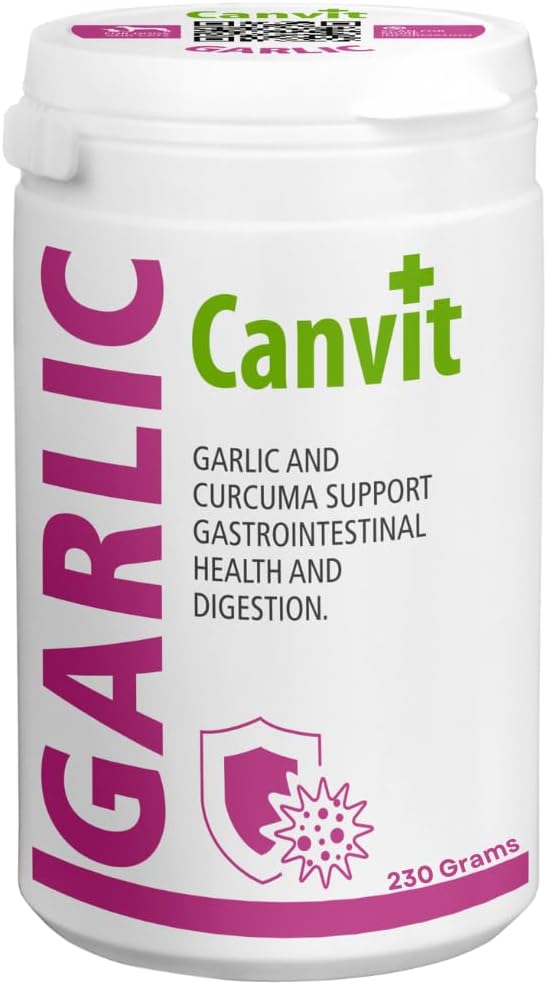 Garlic Tablets for Dogs & Cats | Dog Supplement with Curcuma Support | Immune Support for Dog | Vitiman B12 Gastrointestinal Health and Digestion Support | Garlic Tablets for Dogs & Cats 230g