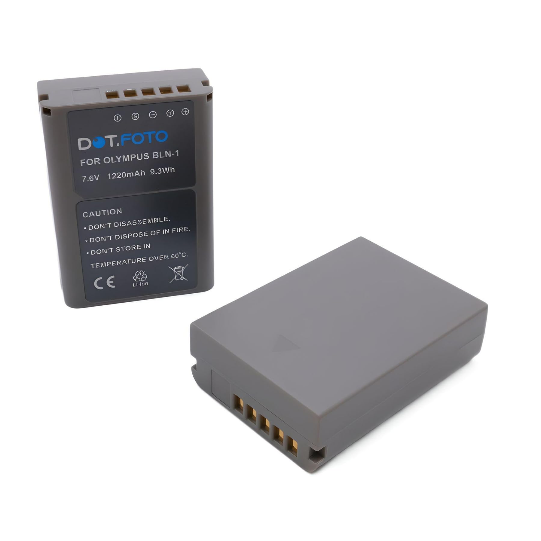 DSTE 2-Stücke Batterie Akku und 2-Kanäle Dual USB Quick Ladegerät Kit für Olympus BLN-1 E-M1 E-M5 OM-D Pen E-P5 Mark II DSTE 2-Stücke Batterie Akku und 2-Kanäle Dual USB Quick Ladegerät Kit für Olympus BLN-1 E-M1 E-M5 OM-D Pen E-P5 Mark II
