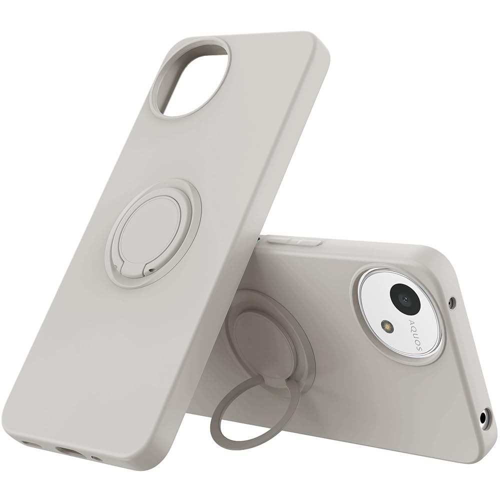 Amazon.co.jp: Gosento AQUOS wish 4 ケース リング付き