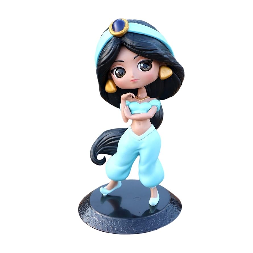 PINAKA Cute Princess Jasmine Alladin Figure for Car Dashboard, Decoration, Cake, Office & Study Table Figurines | 14 cms | (B0CKNR3P6H) Amazon Price History, Amazon Price Tracker