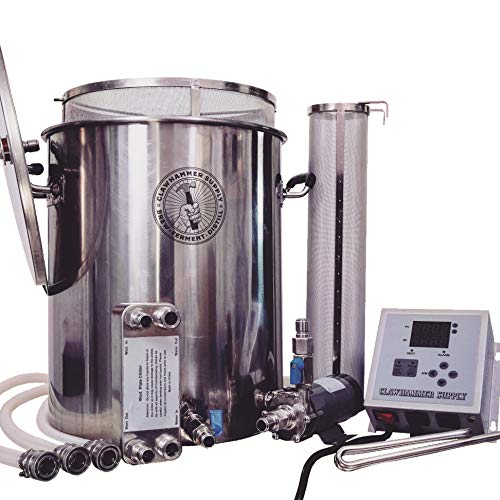 Comparison: Best All In One Electric Brewing System 10 Clawhammer Supply Complete Homebrew Beer Brewing System, Digital, Electric, Semi-automated, BIAB, All Grain, Extract