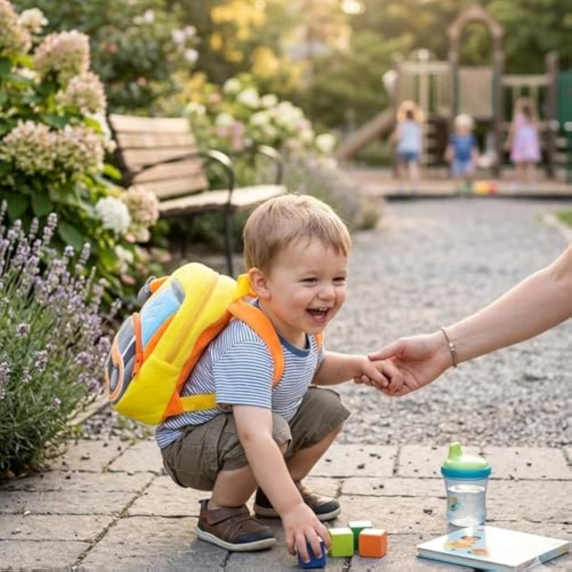 Soft Lightweight Kids Plush School Backpack