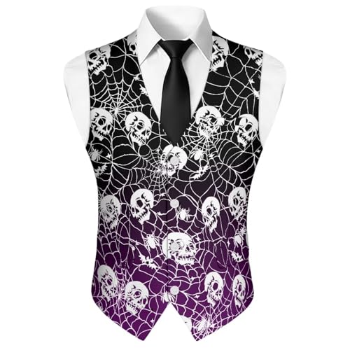 Men's Casual Suit Vest Lightweight Business Formal Dress Suit V-Neck Waistcoat Jacket for Suits Tuxedo Wedding Prom