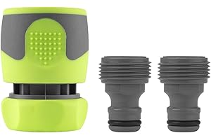 Flexzilla Garden Hose Quick-Connect Fittings, 3-Piece Kit