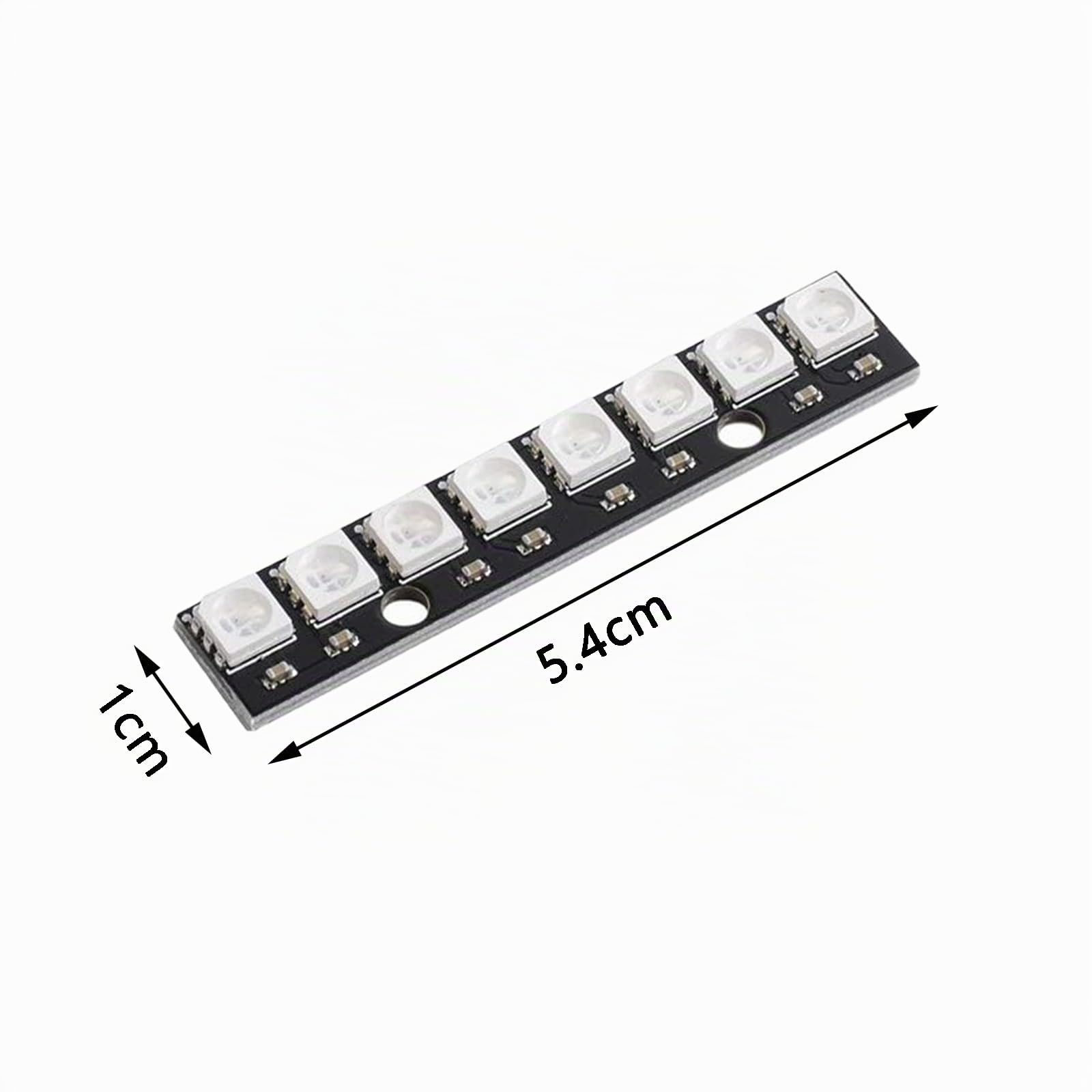 10 pezzi Modulo LED RGB WS2812 a 8 bit, con driver integrato per Arduino Raspberry Pi ESP32