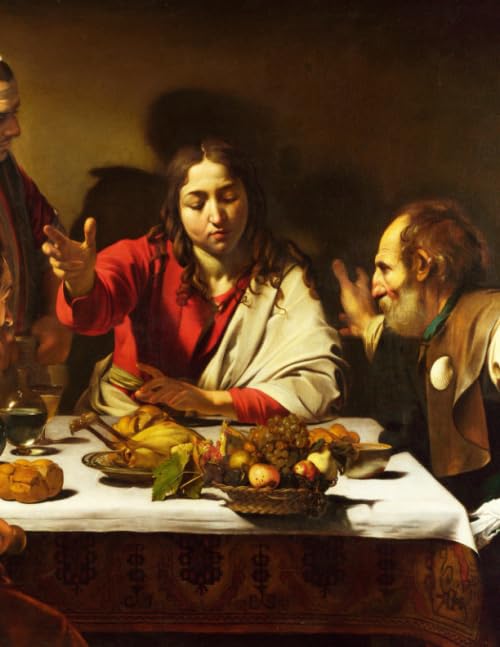 Caravaggio LARGE Notebook #1: Michelangelo Merisi da Caravaggio Notebook College Ruled to Write in 8.5x11" LARGE 100 Lined Pages