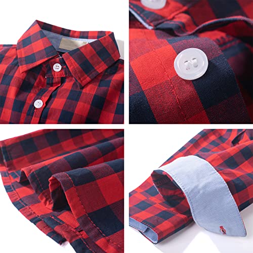 Image of Yilaku Baby Boy Clothes Toddler Dress Outfits Cotton Shirt + Jean Pants 2 Piece Boy Suit sets 1-7 Years