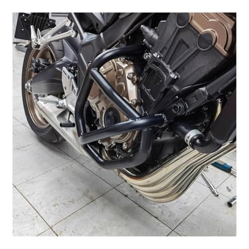 Barre anti-chute CB650F éviter les fissures de carter moteur moto