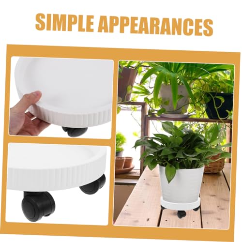 Support de plantes roulettes design et mobilité accrue