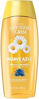 Manzanilla Shampoo | Chamomile Shampoo for Thicker and Fuller Hair, Helps Naturally Lighten and Increase Hair Volume, also helps treat the Scalp for Dandruff; 13.50 Fl Oz