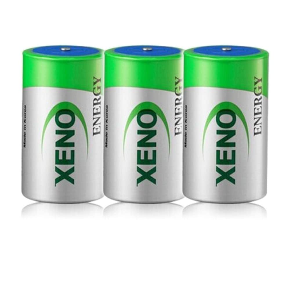 (3 Count) 3.6V 19000mAh XL-205F d std Lithium Thionyl Chloride Battery for Xeno Energy XL-205F Battery