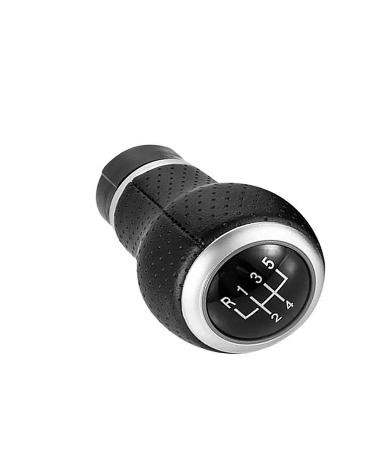 Zyincen Chrome Speed Gear Shift Knob For Seat For Ibiza 6J For Leon Mk10 12Mm Manual Transmission Shift Knob Head Replace(,B)