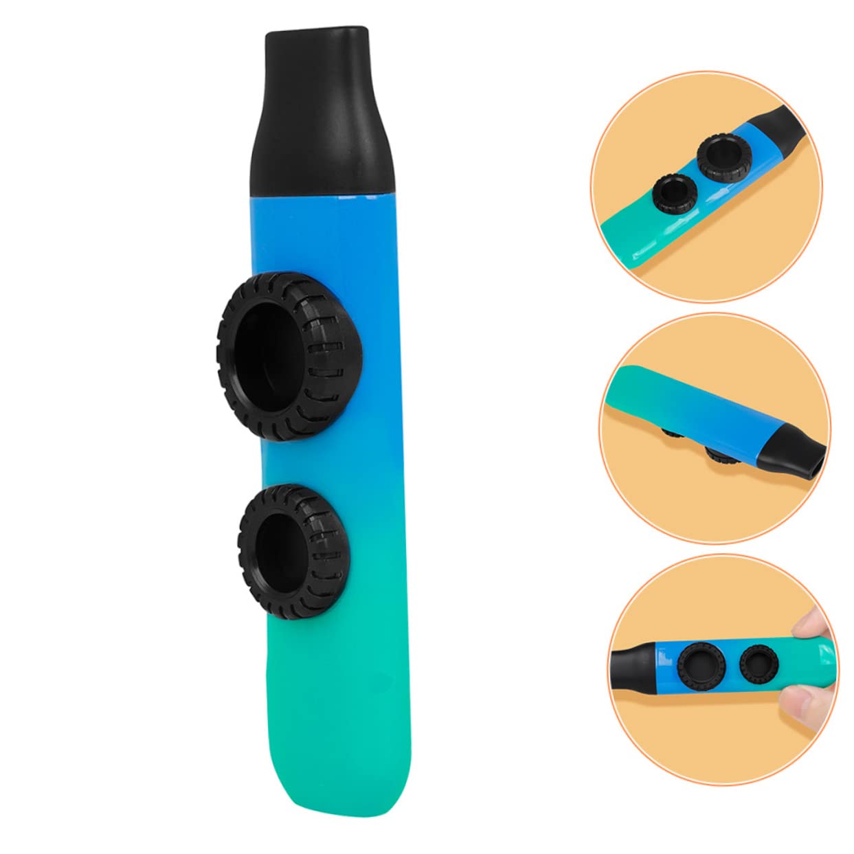 TOYANDONA 3juegos Kazoo Musical Para Niño Niña Instrumento De Acompañamiento Para Guitarra y Ukelele Fácil De Aprender Diseño Compacto y Duradero Para Edades y Ocasiones
