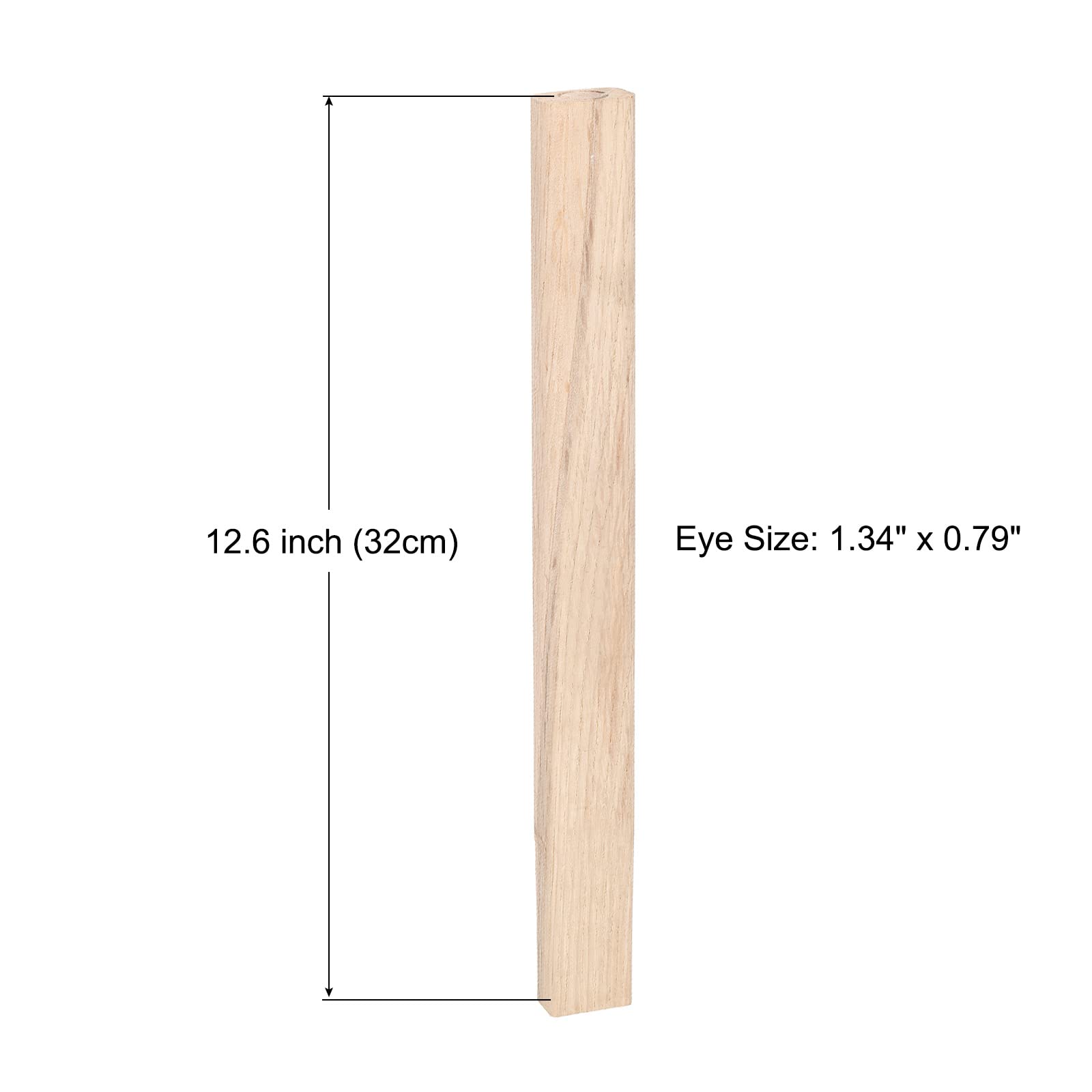 Link Handles 65751 Oval Eye Engineer's/Blacksmith's Handle for 3.5 lb. and Heavier Hammers, 16