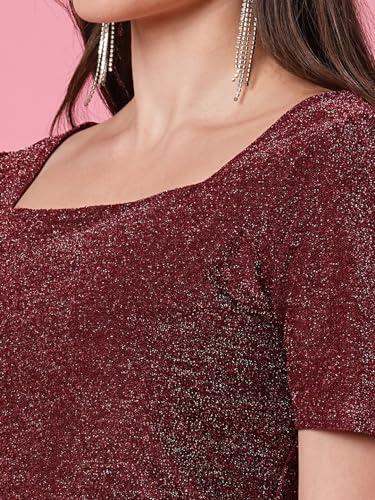 Image of Globus Women Co-Ord Set (3641342001 Maroon S)