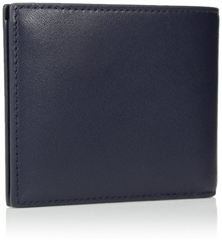 Lacoste Mens Fitzgerald Small Billfold Wallet Wallet, Peacoat Blue, One Size #TOP1