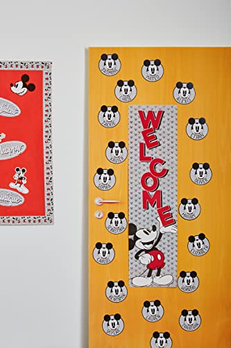 Eureka Disney Retro Mickey Mouse Paper Cut-Out Classroom Decorations for Teachers, 36 Pieces - image 6