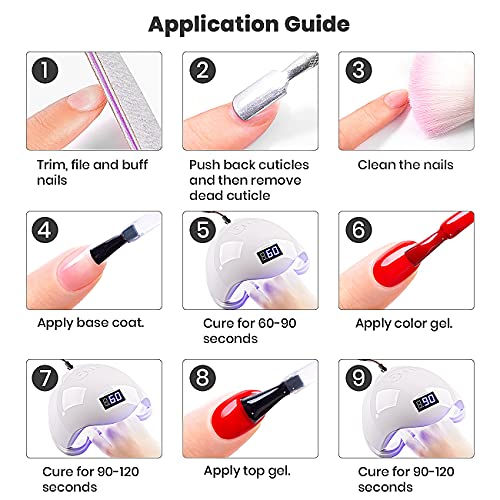 Diamond Gel Nail Polish,Reflective Glitter Gel Polish, Sparkly Shiny Gel Nail Art Varnish Manicure,Uv Lamp Curing Required Nail Gel For Beginners Diy At Home Rar80 #TOP6