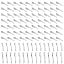100 PCS in 3 Style, Silver