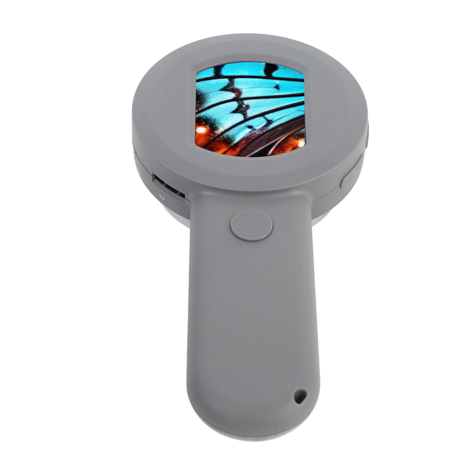 Generic Lente D'ingrandimento per Monete Portatile Illuminata 100X per Gioiellieri con Lente D'ingrandimento per Tricomi con Schermo LCD da 2" per Adulti Microscopio Digitale Portatile per Hobbisti