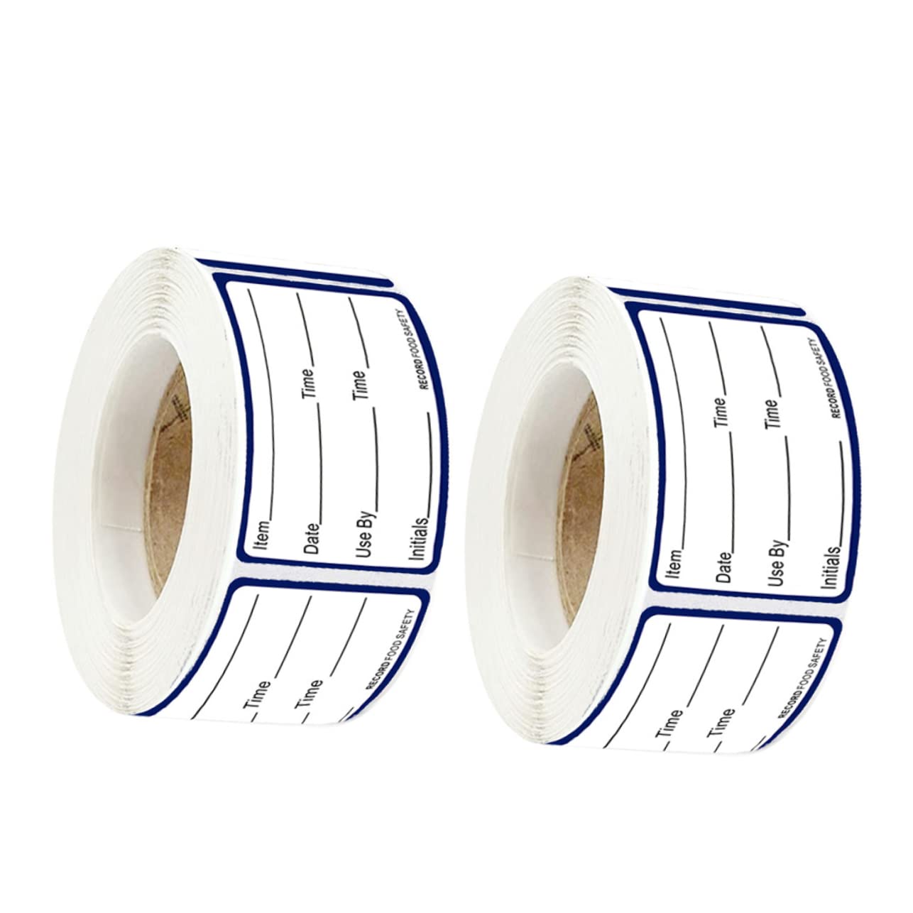 SEWACC 2 Rolls Kitchen Writable Food Date Sticker Food Storage Label Fridge Sticker for Restaurant