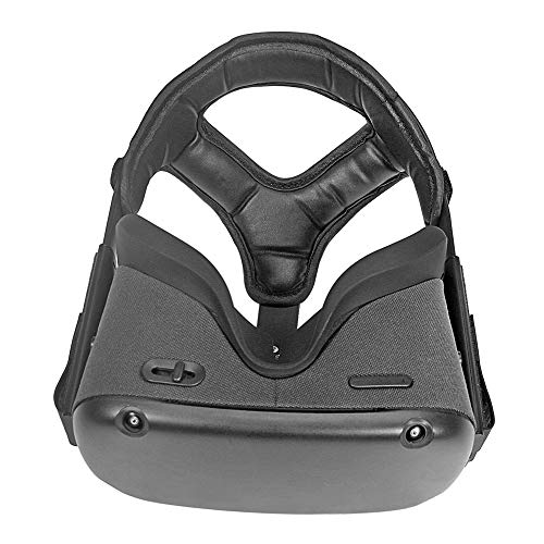 HIJIAO Hoofdband Pad&Silicone Gezicht Cover voor Oculus Quest Headset, Kussen Pad voor Oculus Quest Accessoires… - Image 8