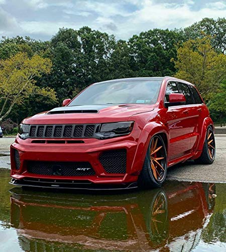 Custom Hood Tyrannos V3 For Jeep Grand Cherokee Wk2 2011-2020 Demon Hood Scoop For Car Tuning Renegade Design #TOP2