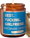 Gift for Girlfriend - Funny Birthday Candle for Girlfriend | Cool Romantic Present from Boyfriend | Unique Anniversary Valentines Day Present Stocking Stuffers Christmas Gifts for Her Couples Women